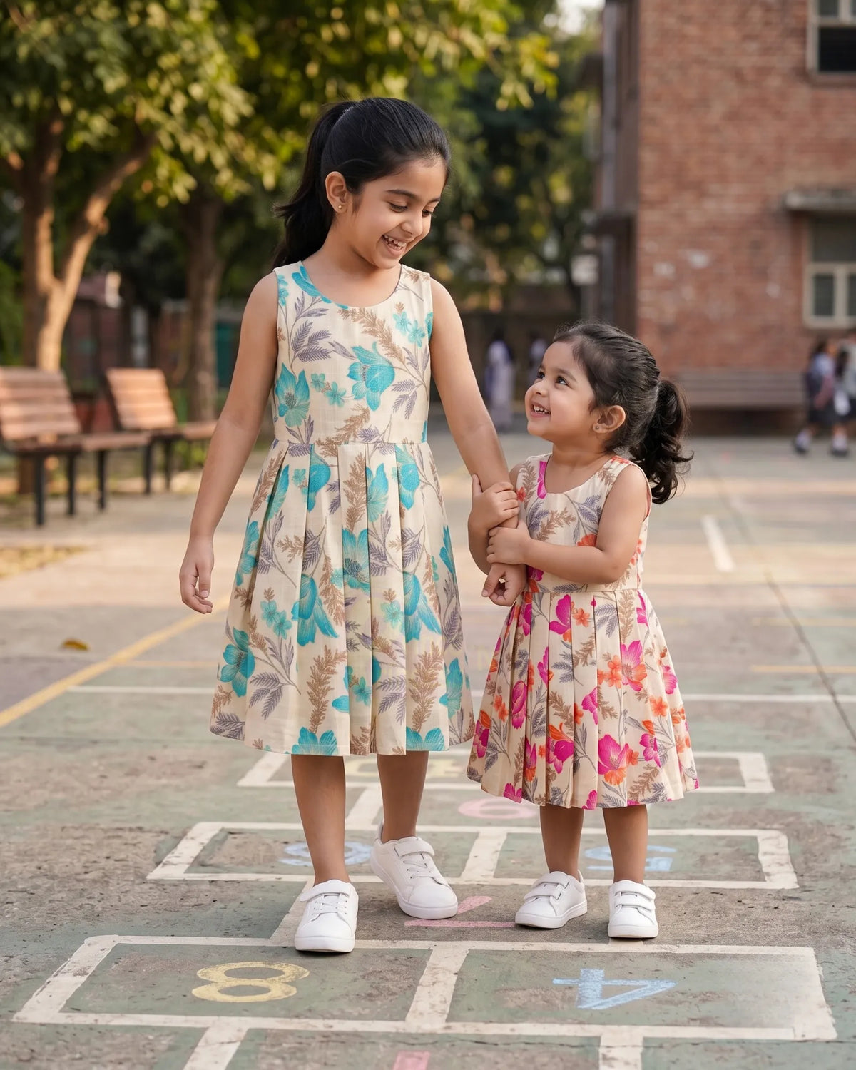 Girls Cotton Frocks | 100% Pure Indian Cotton Dresses