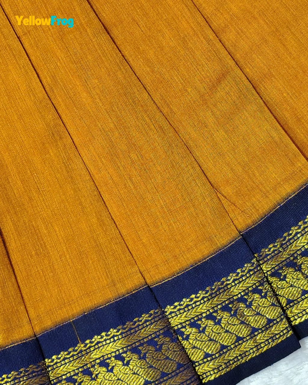 Newborn Kalyani Cotton Cotton Traditional Dress - Mustard LF2052